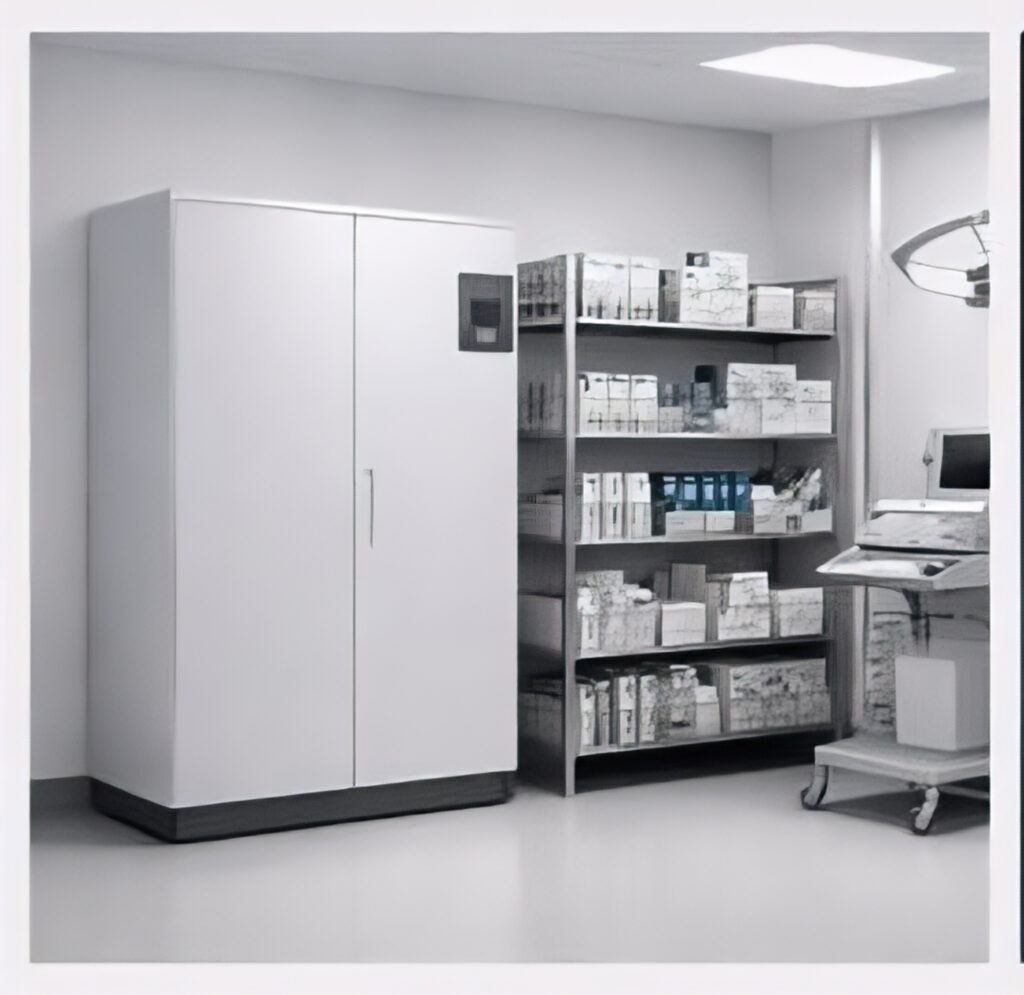 Illustrative application context for controlled-access storage in regulated environments.